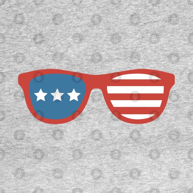 4th of July Sun Glasses America Red White and Blue by DesignsbyZazz